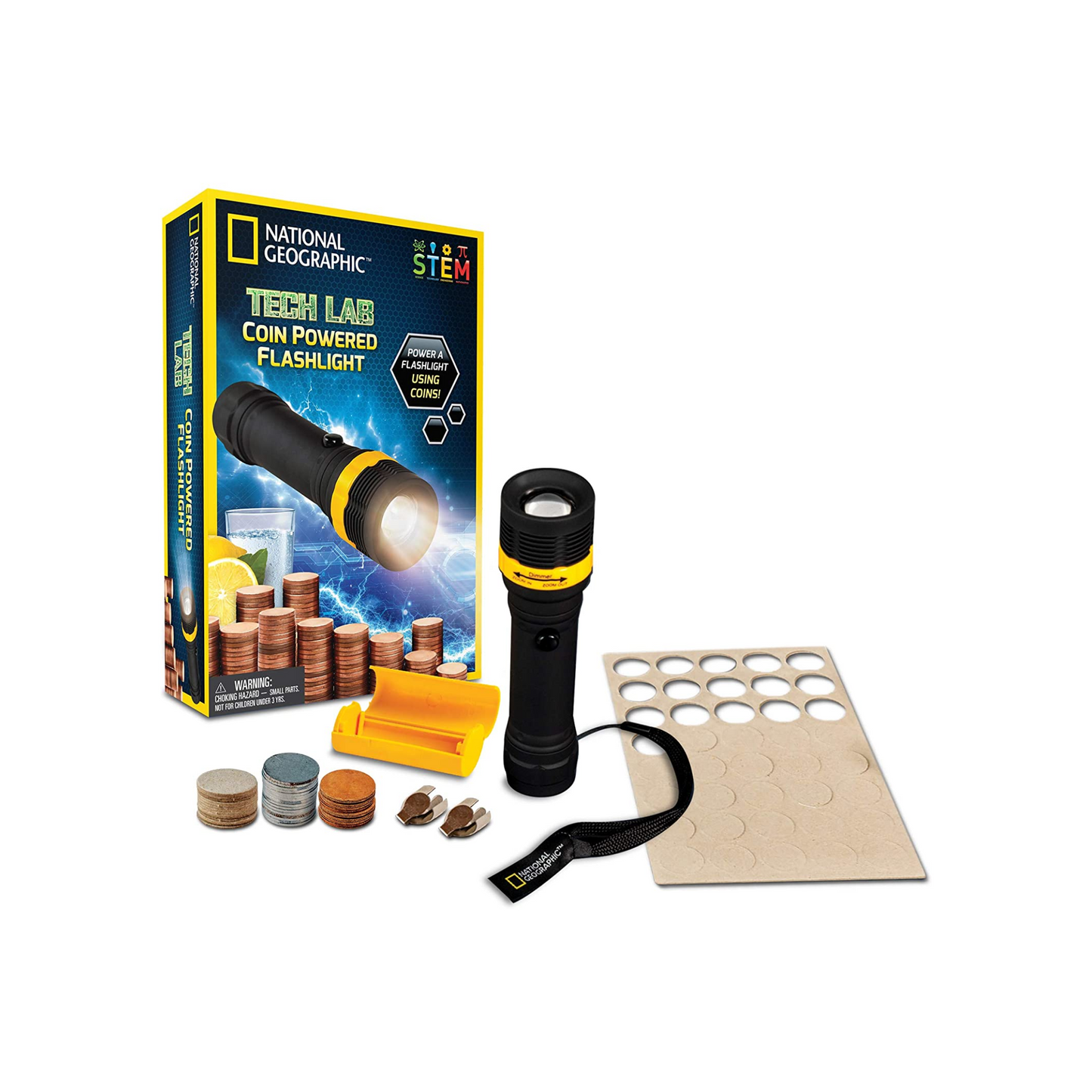 Coin Powered Flashlight – National Geographic