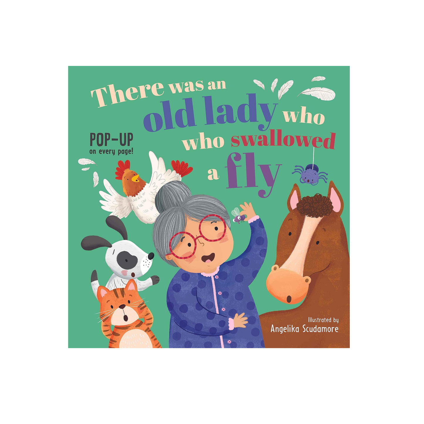 Old Lady Who Swallowed Fly Pop Up Book