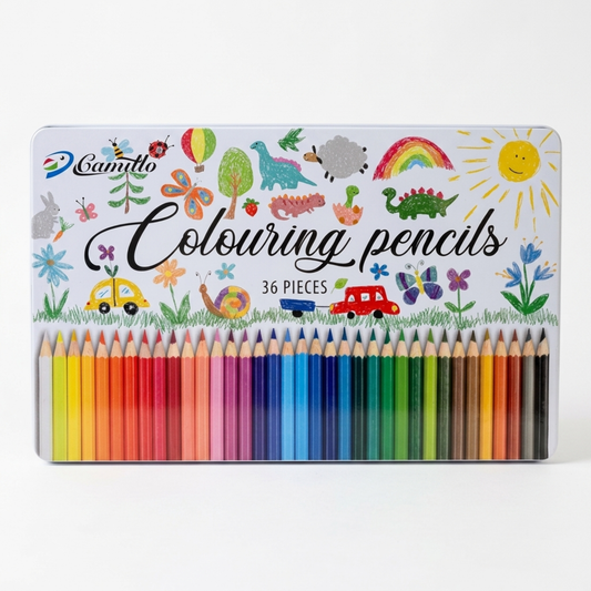 Camillo Coloured Pencils in Tin 36 Pack