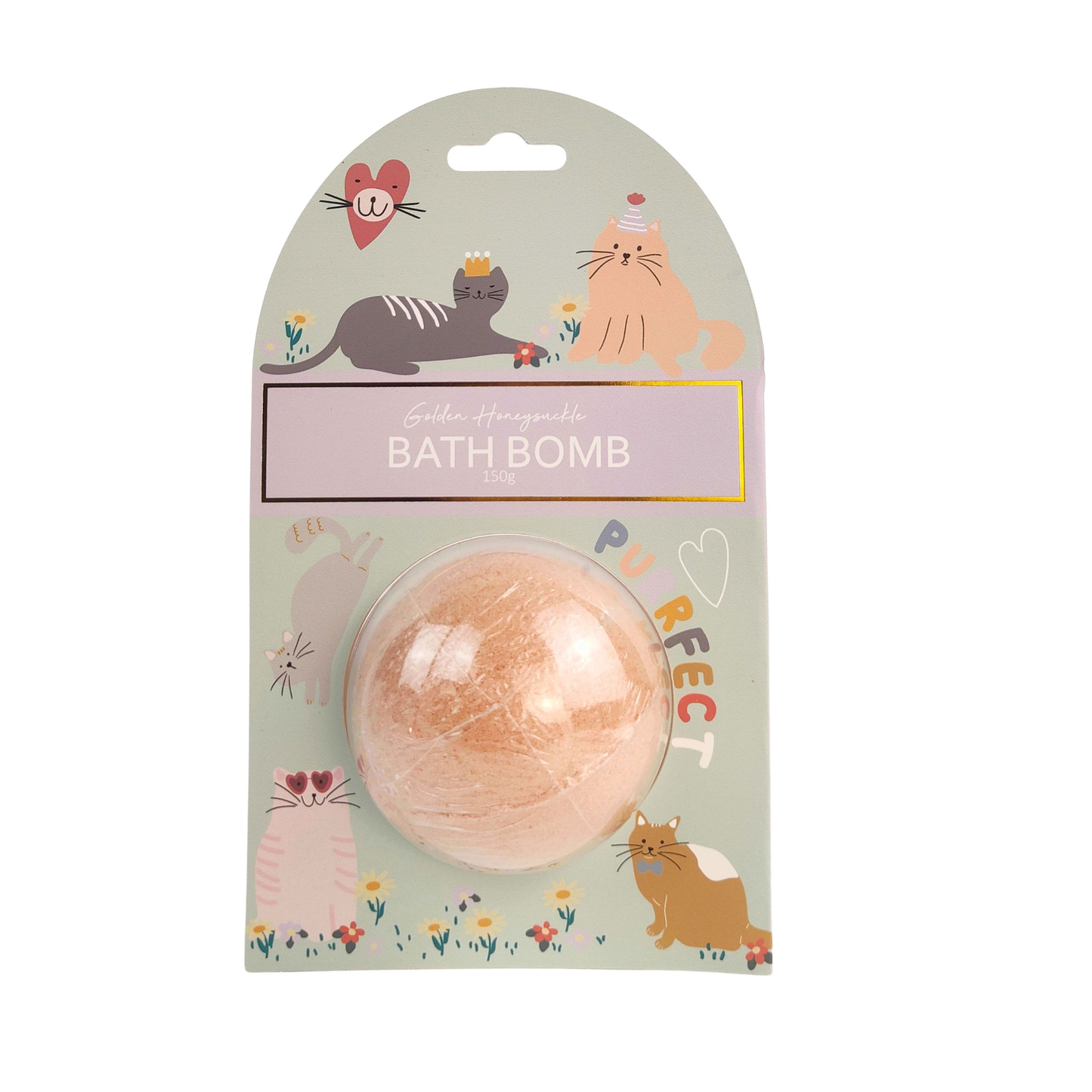 Bath Bomb, Cat Pattern 150g