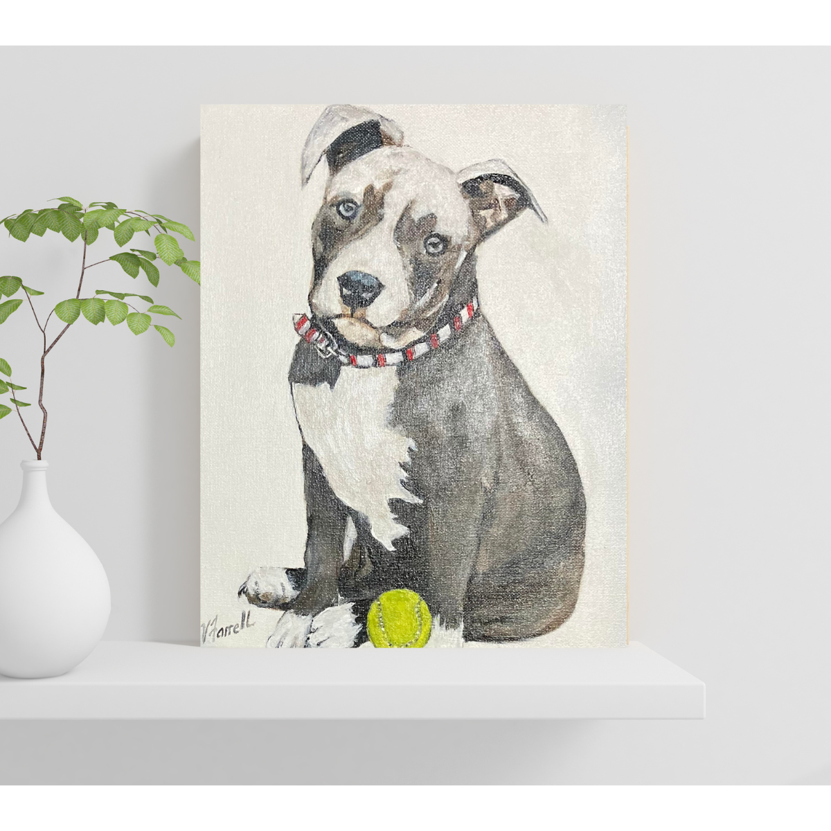 Personalised pet portrait - Val Farrell