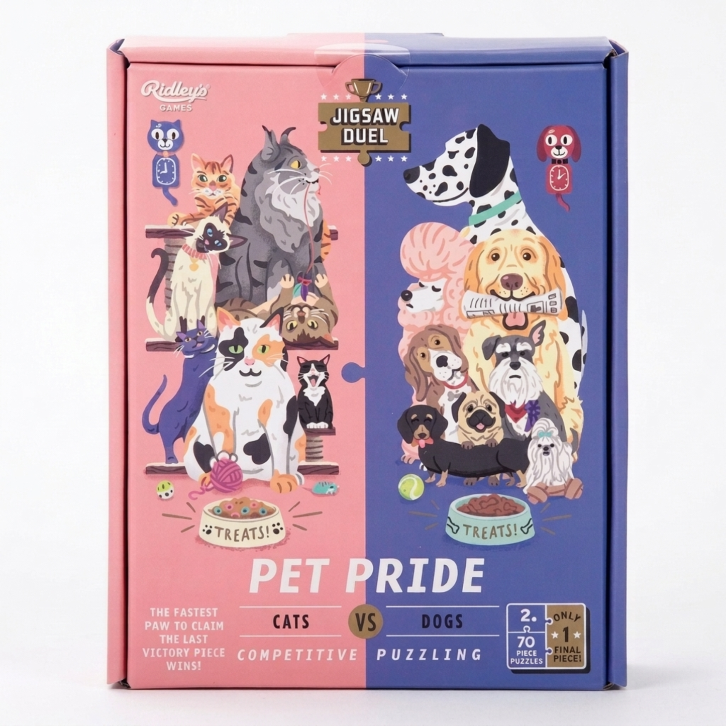 Ridley's Jigsaw Duel - Pet Pride (Cats vs Dogs)