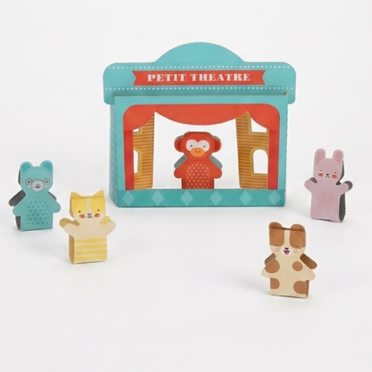 Toys - Finger Puppet Set - Petit Collage - Toddler - 5pcs