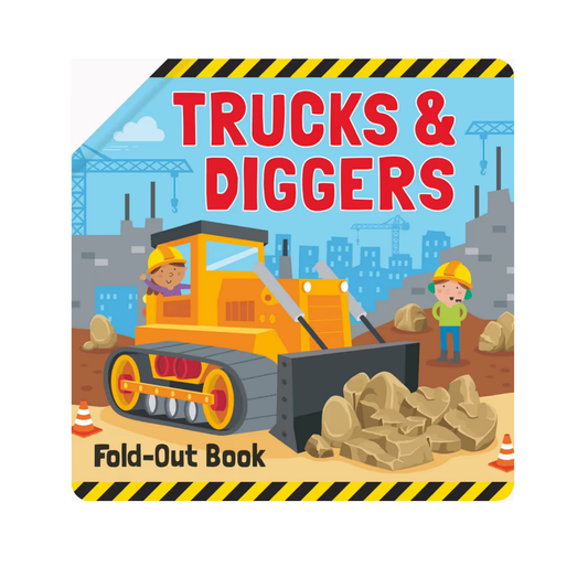 Picture Books - Trucks & Diggers Giant Fold-Out