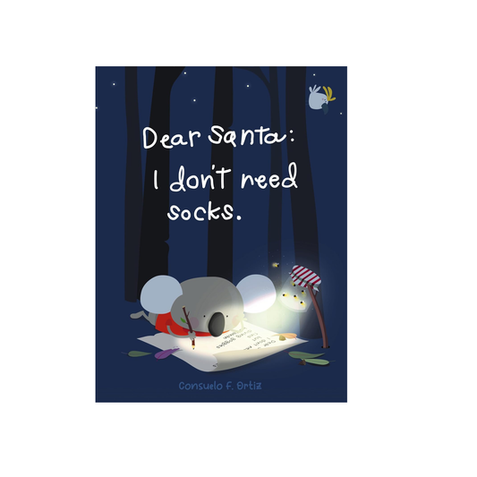 Dear Santa I Don't Want Socks Hardcover Book