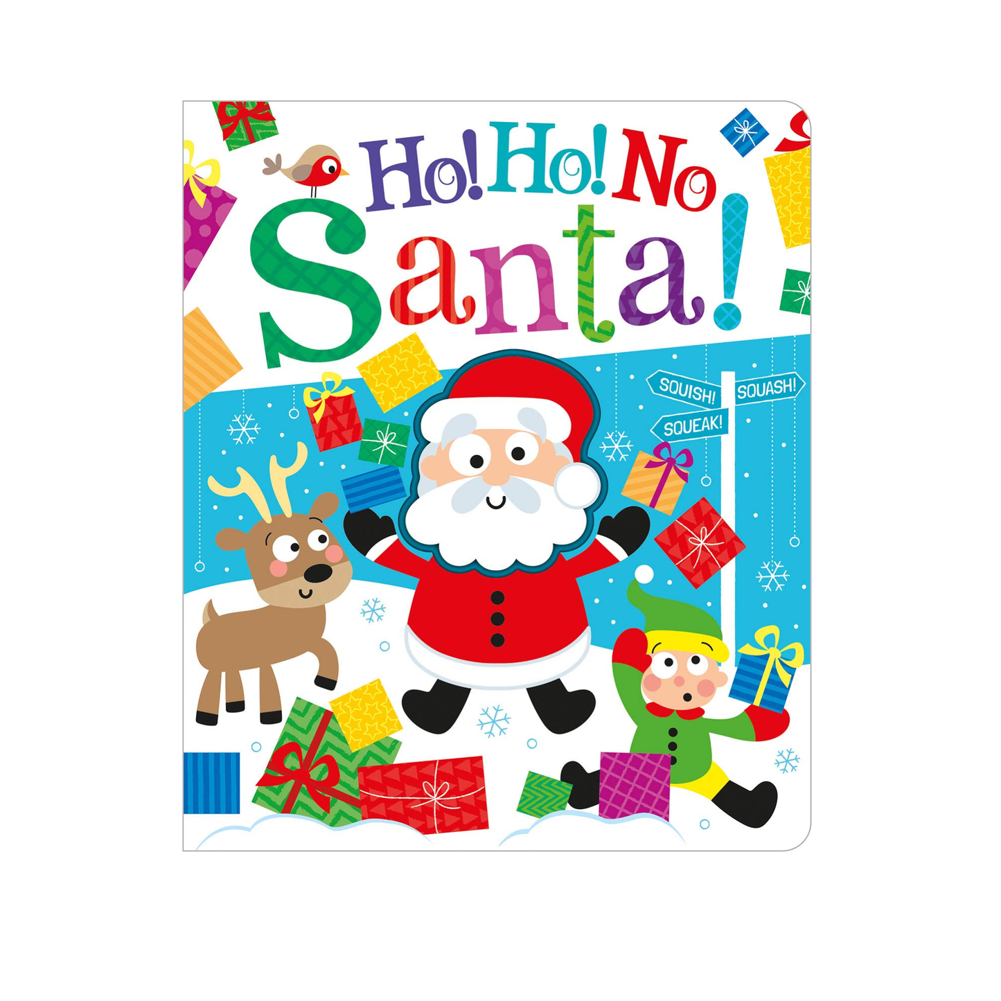 Ho Ho Ho No Santa Hardcover Book