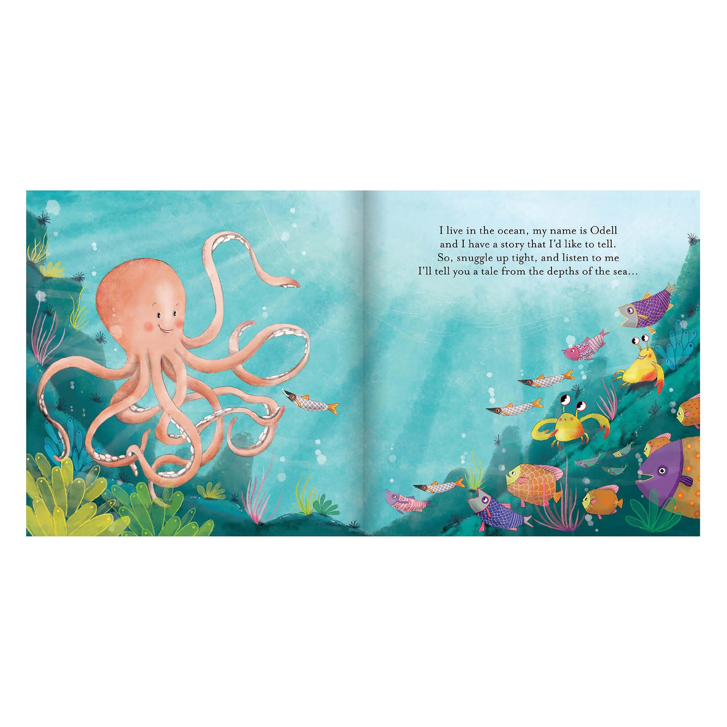 The Jellycat book - Odell, The Fearless Octopus