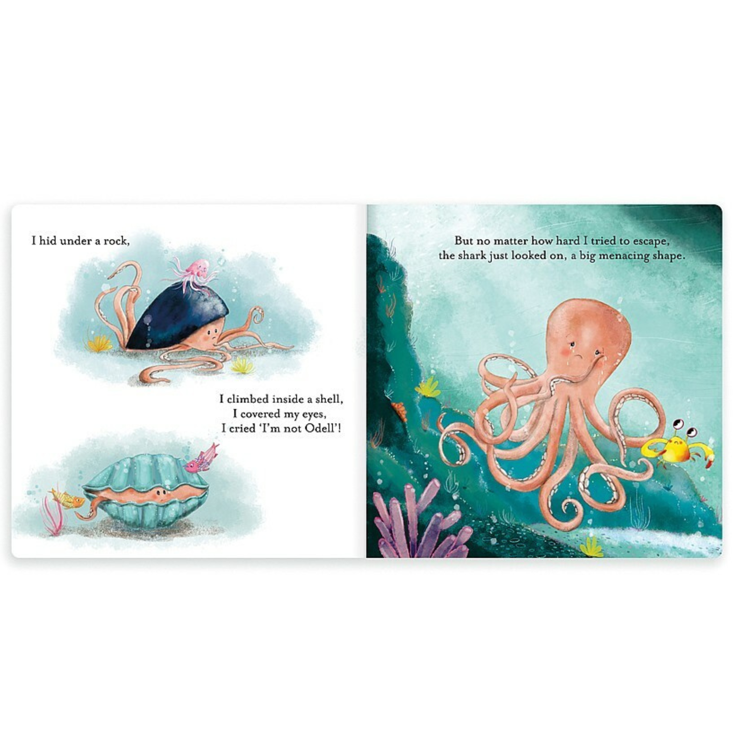 The Jellycat book - Odell, The Fearless Octopus