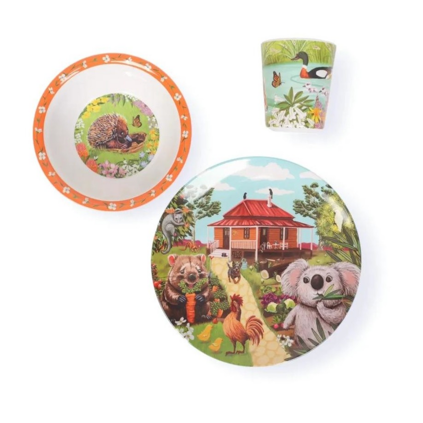 Australian Animals Baby Meal Set & Gift Box