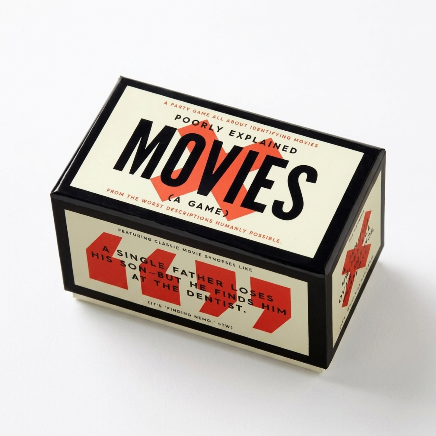 Board Game - Poorly Explained Movies Game - Brass Monkey