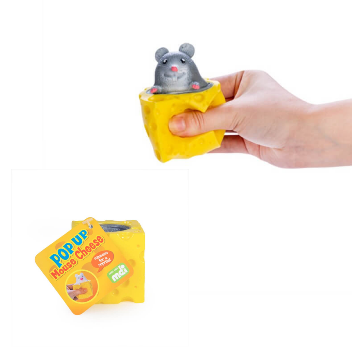 Mouse and Cheese Pop Up Toy