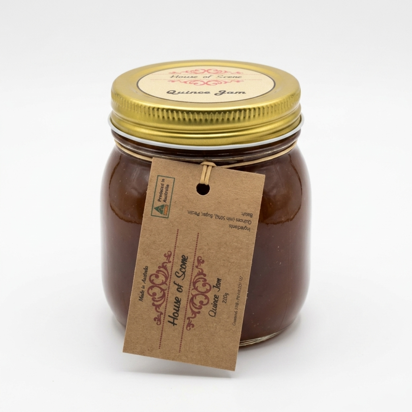 House of Scone Quince Jam, 330g