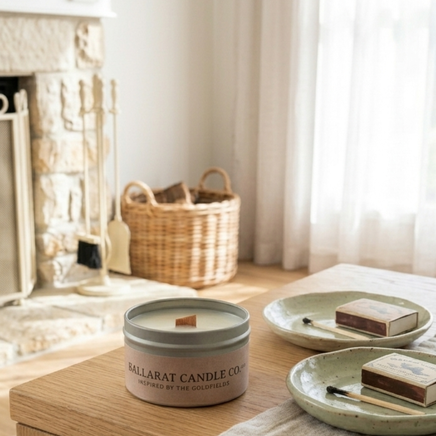 Raspberry Drop Candle Travel Tin, 120g