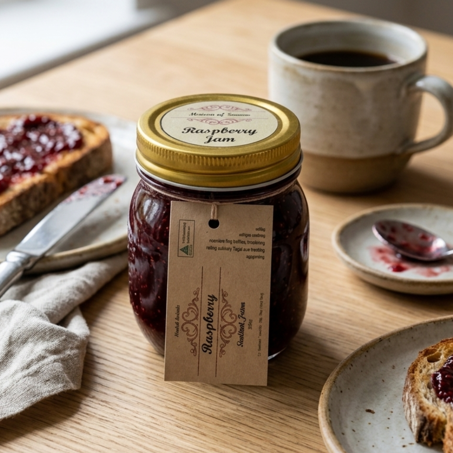 House of Scone Daylesford Raspberry Jam, 330g