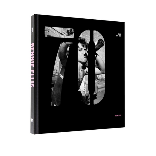 Rennie Ellis Decade: 1970–1980 coffee table book cover with iconic black and white photography.