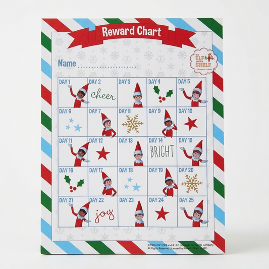 Elf on the Shelf Reward Chart Kit