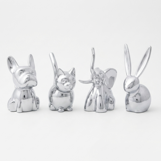 Ring Holder, Chrome Assorted