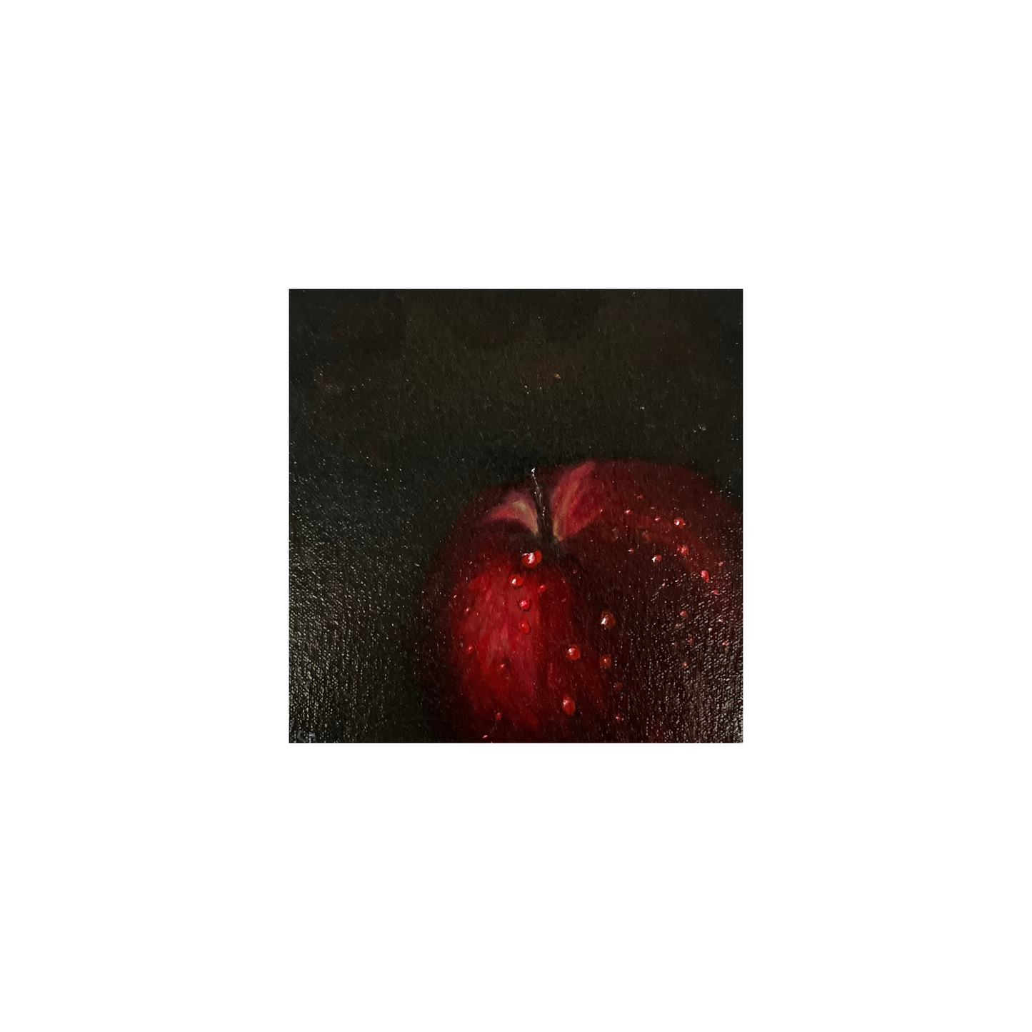 Australian Wall Art - Still life - Small Apple oil painting - Sandra Broman