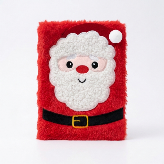 Santa Plush Notebook