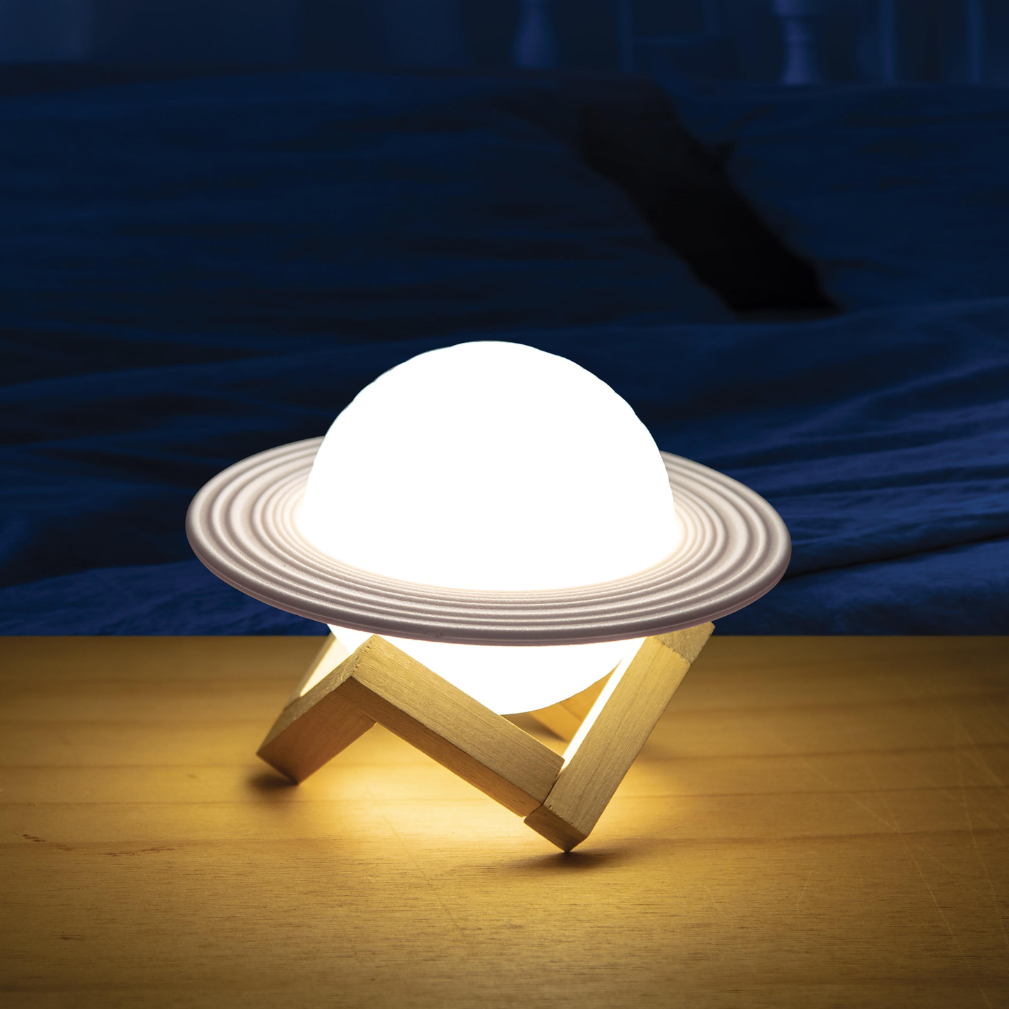 Saturn Planet Light Multi-Coloured 16cm