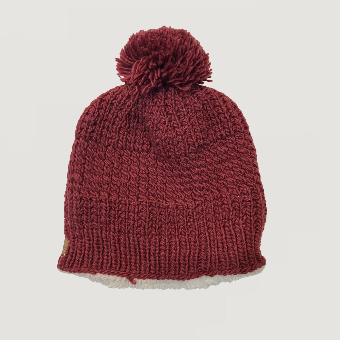 100% Sherpa Marino Wool Unisex Beanie Hat Adults