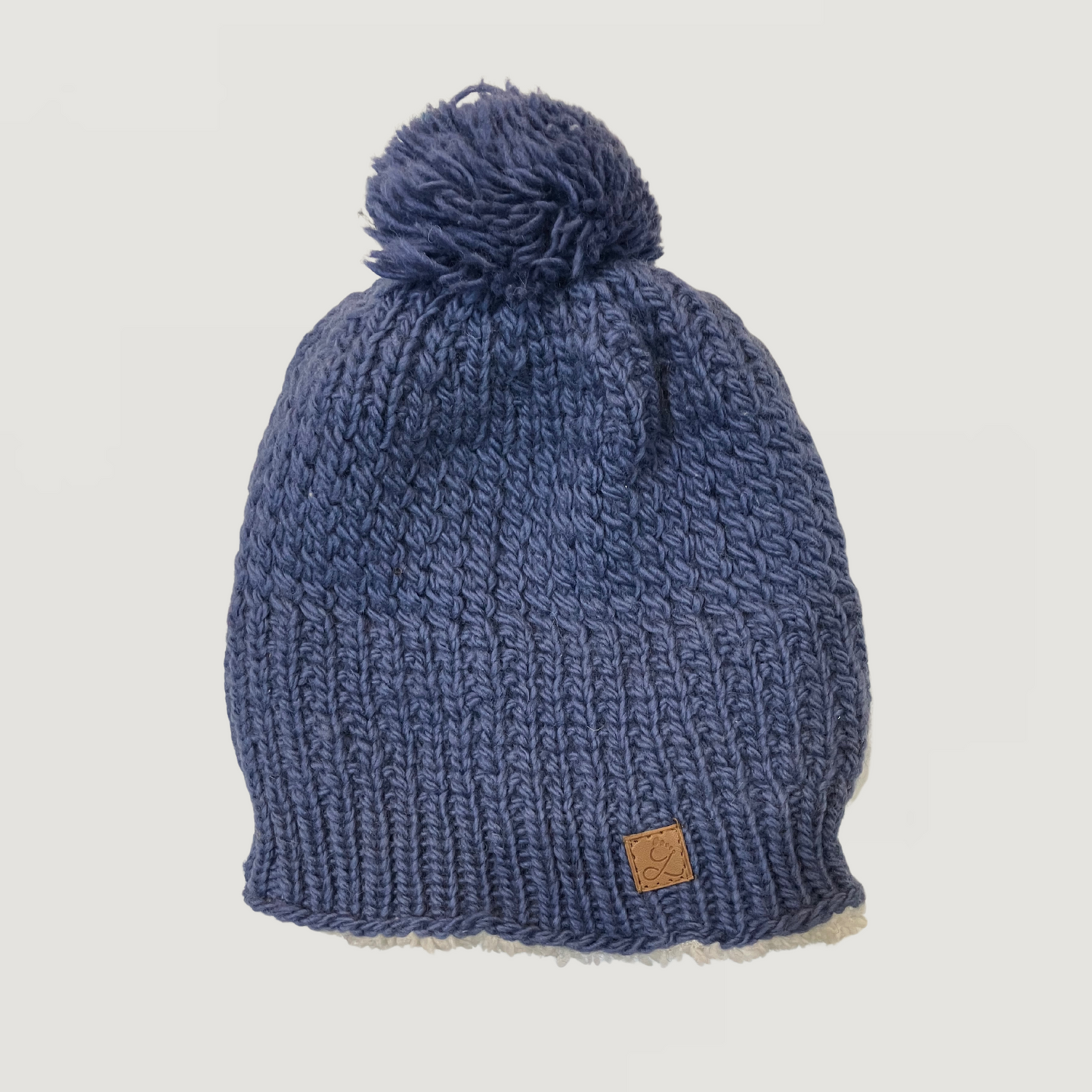 100% Sherpa Marino Wool Unisex Beanie Hat Adults