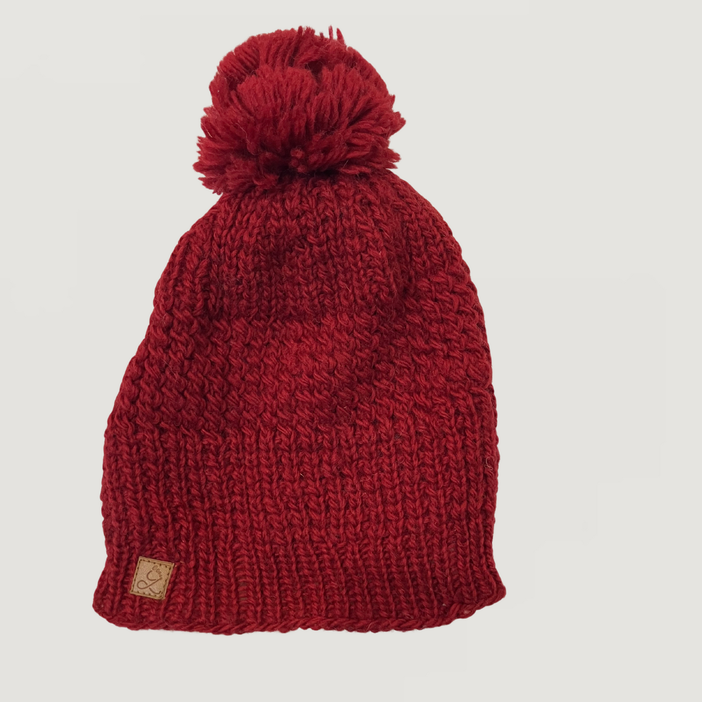 100% Sherpa Marino Wool Unisex Beanie Hat Adults