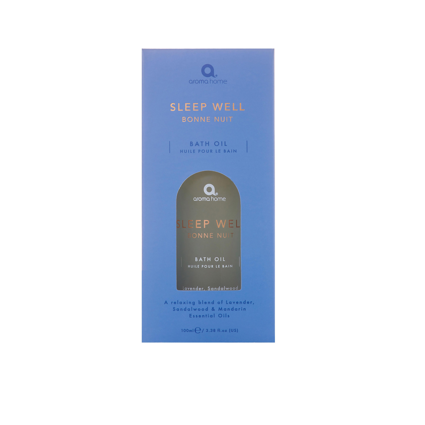 Gift Box Sleep Well Bath Oil Blue 100ml