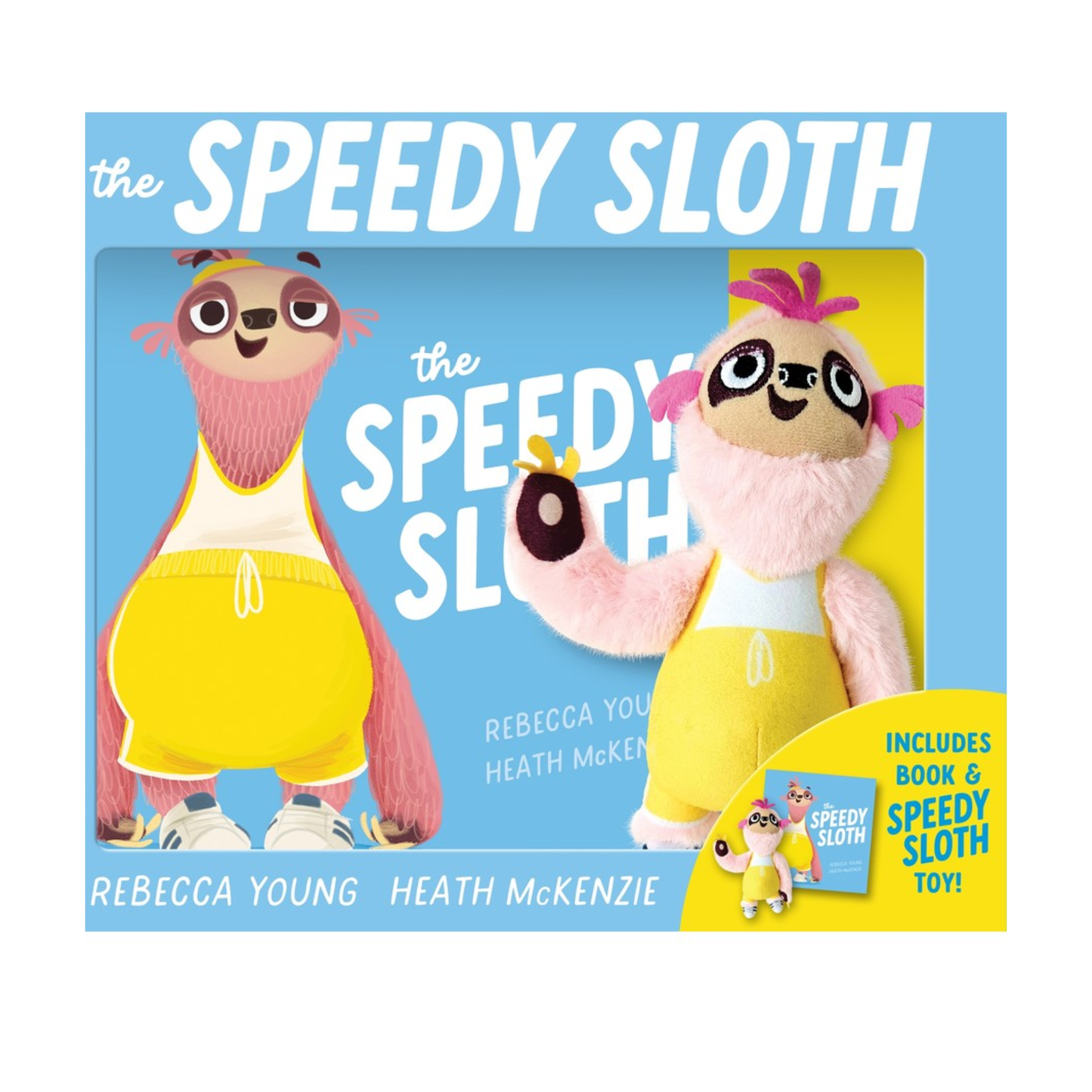 The Speedy Sloth Plush & Book Boxed Set