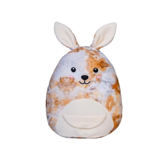 Smoosho's Pals Tie Dye Kangaroo Plush Toy