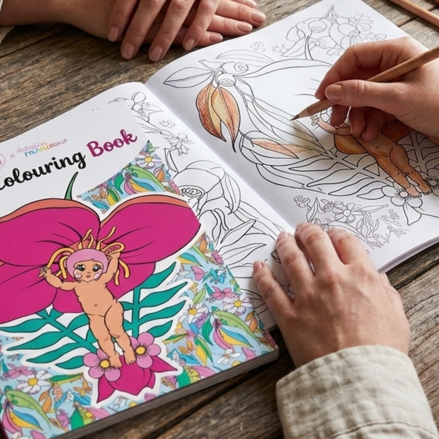 May Gibbs x Kasey Rainbow: Adult Colouring Book