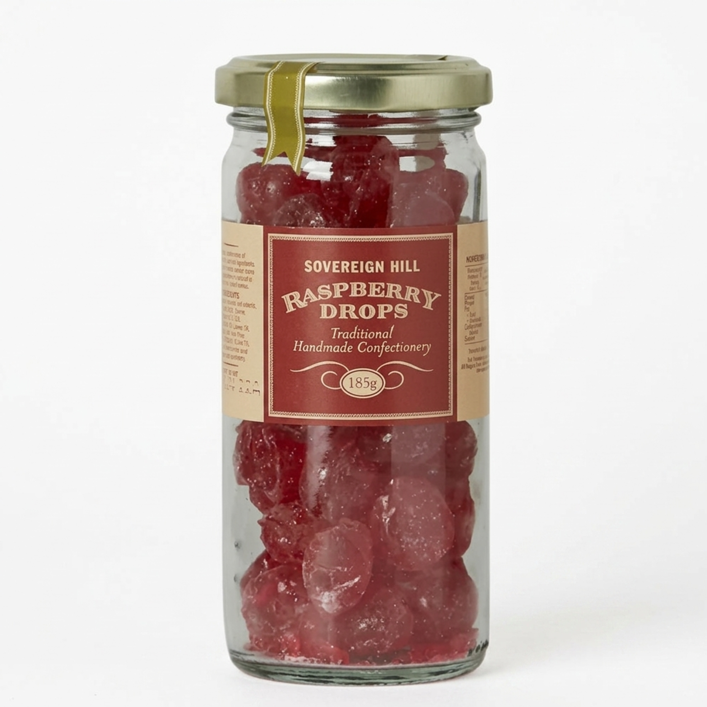 Gifts | Sovereign Hill Boiled Lollies - Raspberry, 185g