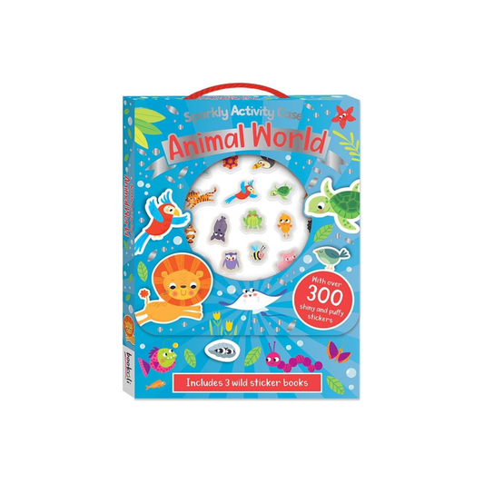 Sparkly Sticker Activity Case - Animals