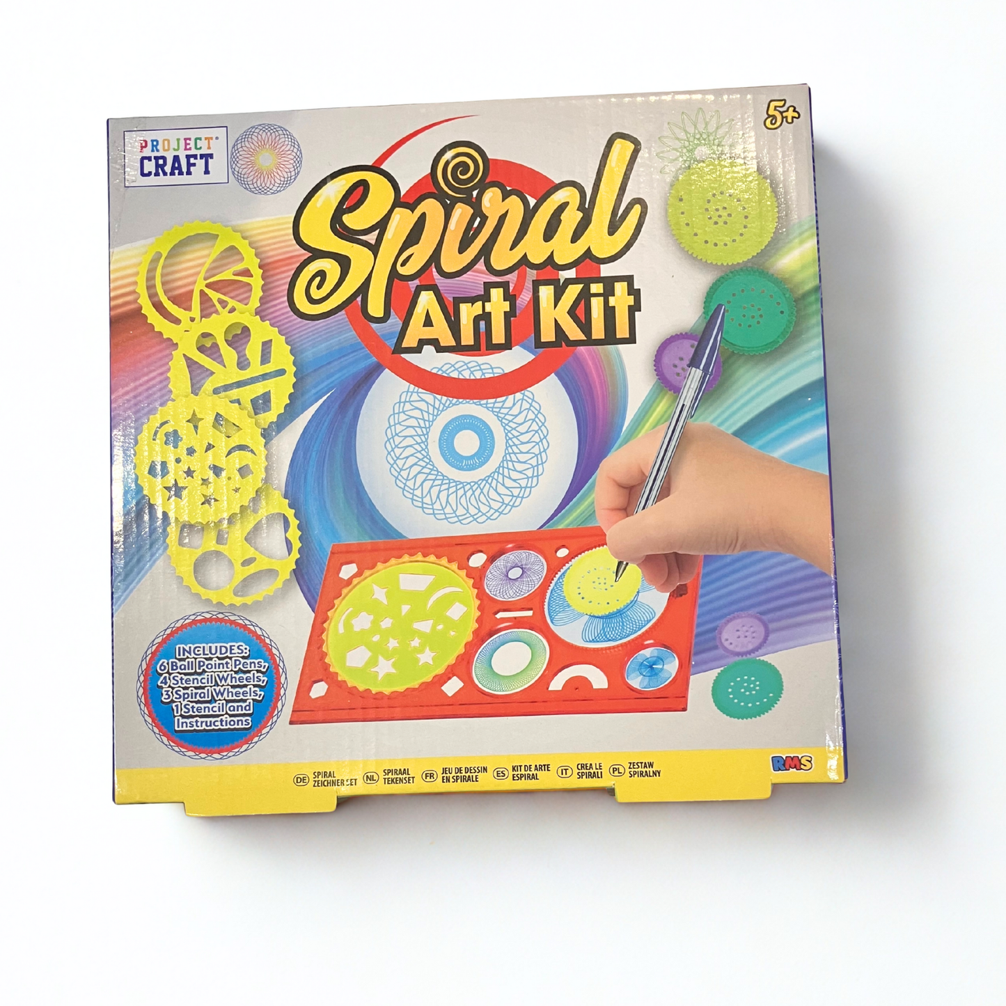 Spirograph Design & Colouring Kit - Craft Activity Kit
