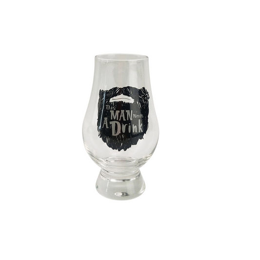 Gift box glass: This man needs a drink