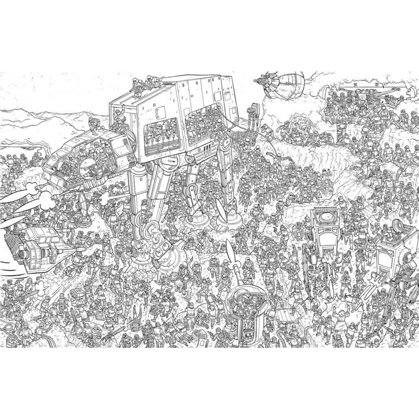 Star Wars Where's the Wookiee Colouring Book