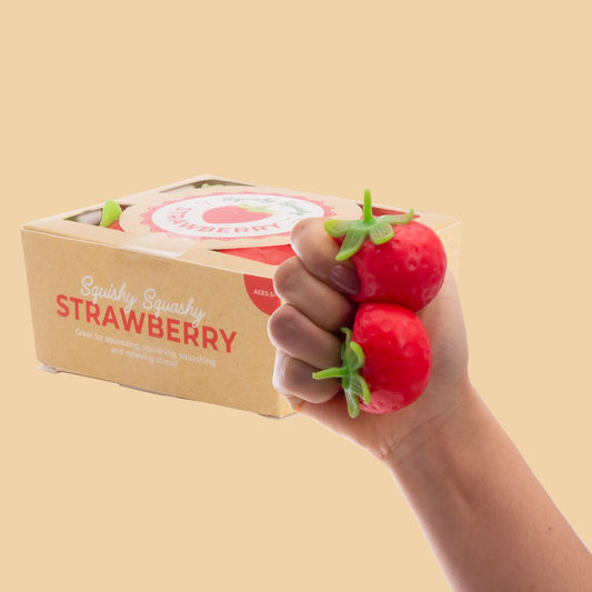 Squishy Strawberry, Fidget Toy