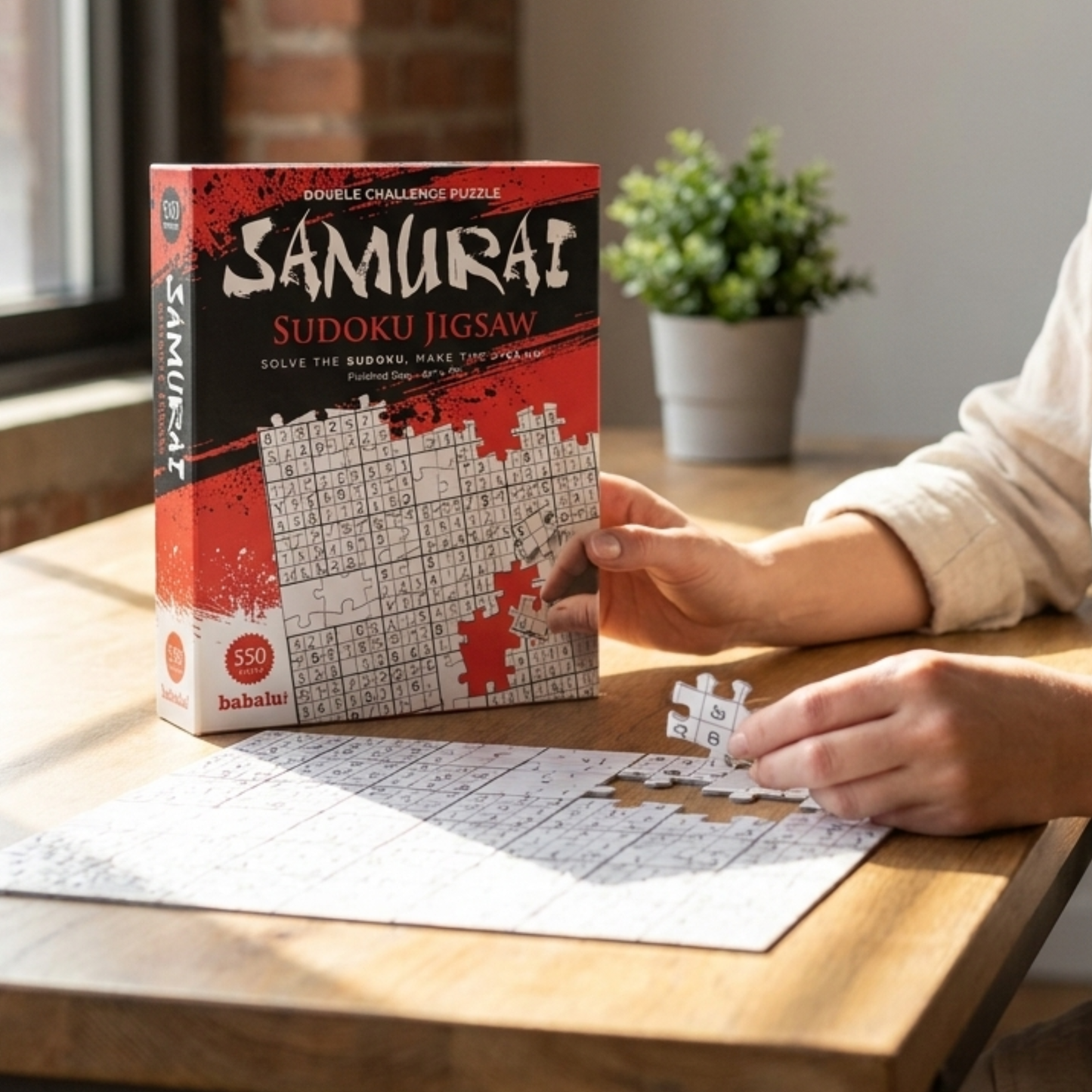 Sudoku Jigsaw Puzzle, 550 pieces