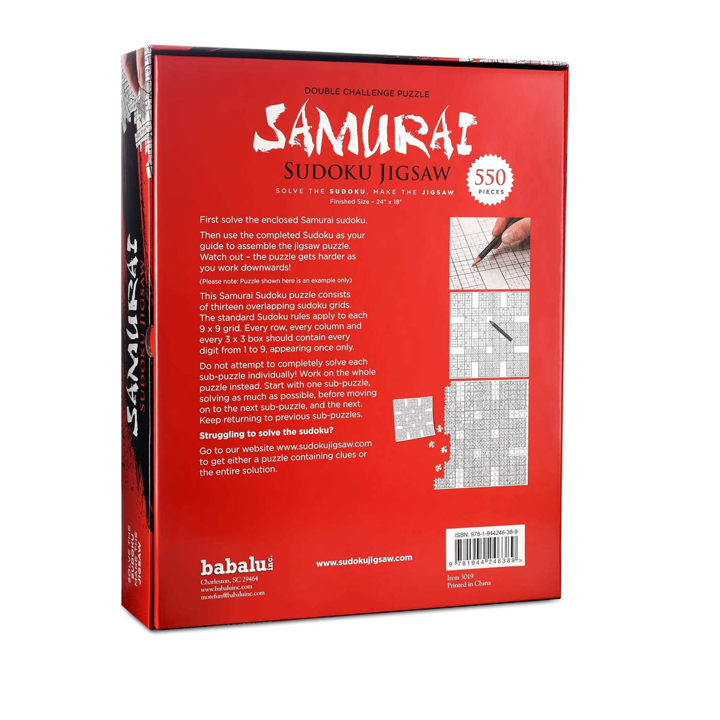 Sudoku Jigsaw Puzzle, 550 pieces