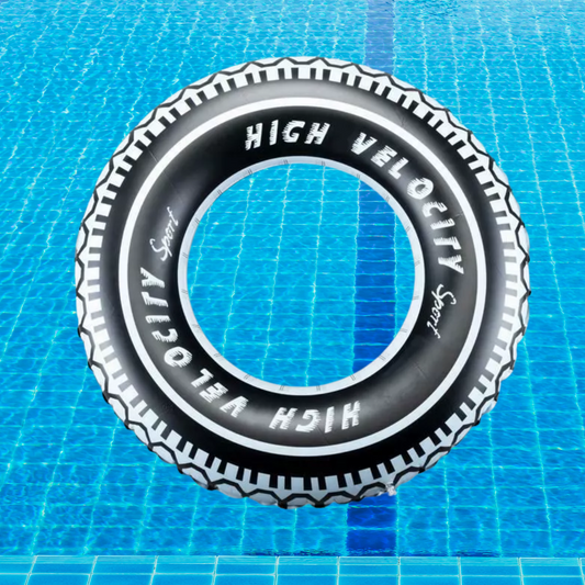 Swim Rings Inflatable Tyre Design Pool Holidays 90cm