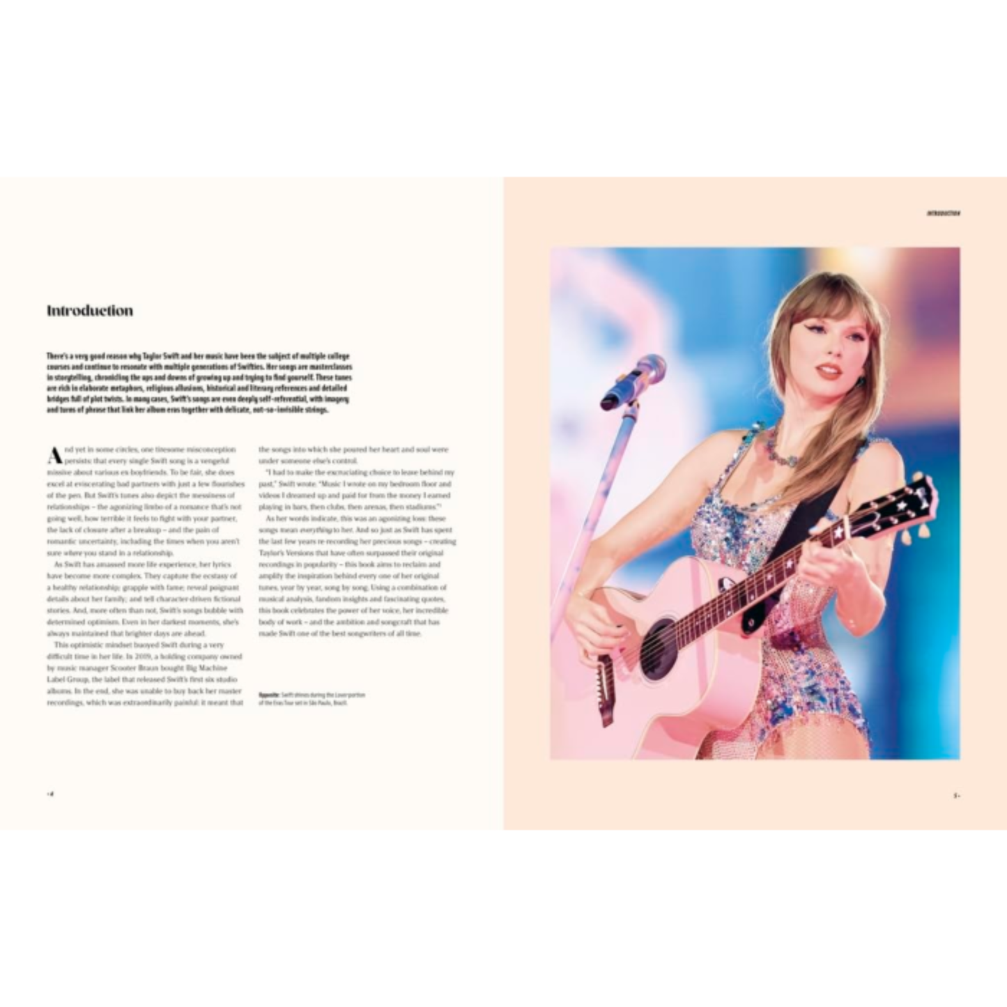 Taylor Swift: The Stories Behind Her Songs Hardcover Book