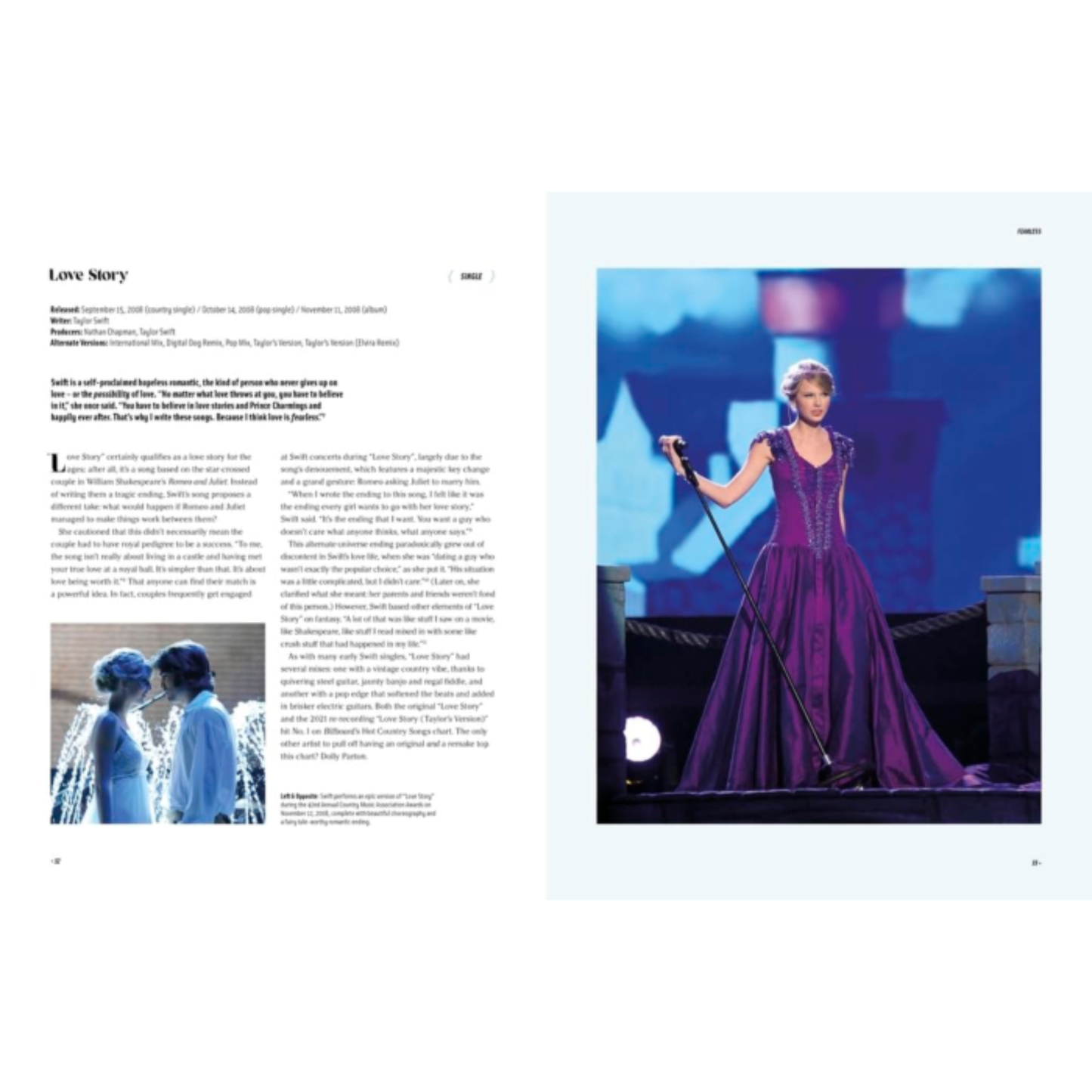 Taylor Swift: The Stories Behind Her Songs Hardcover Book