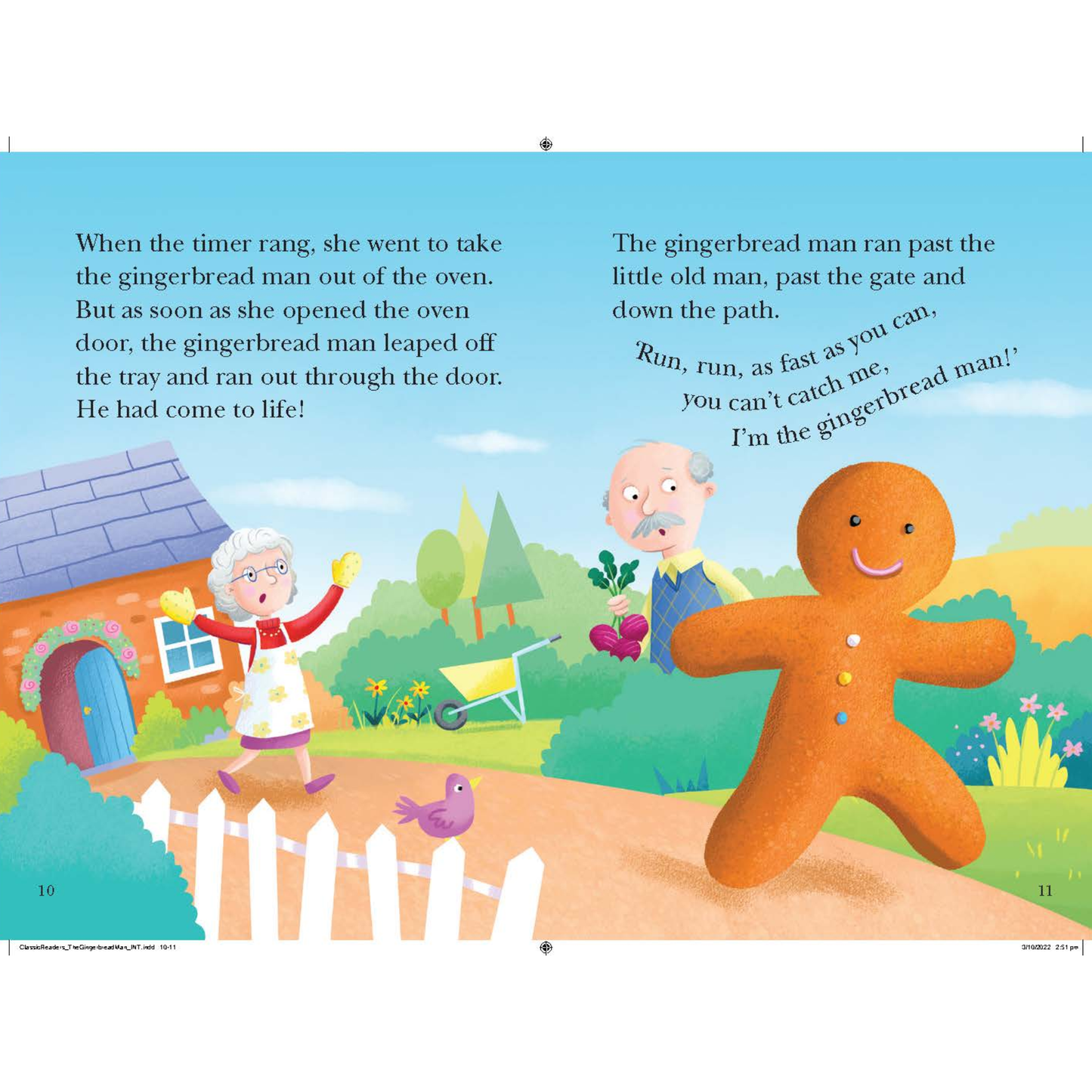 The Gingerbread Man Picture Book