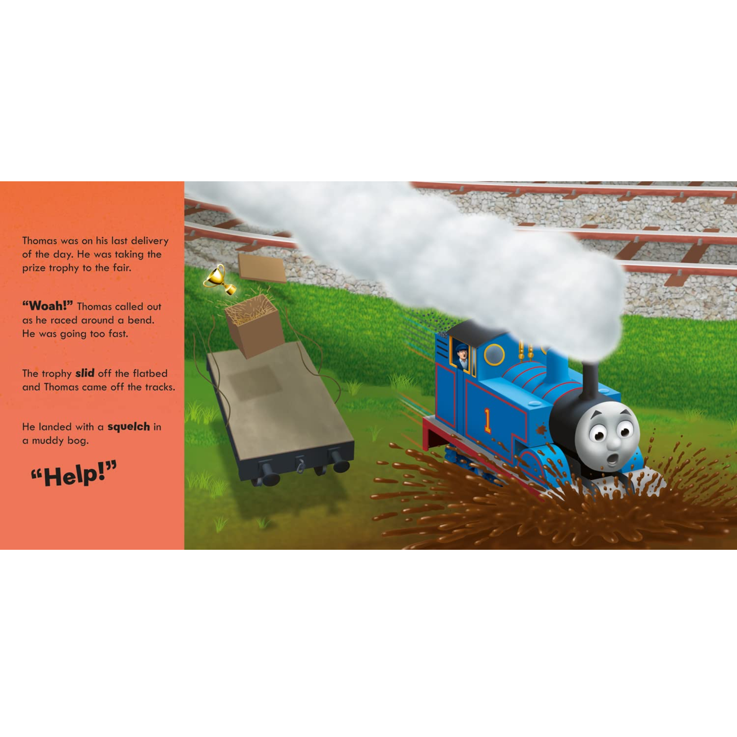 Thomas and the Muddy Mishap: A story about mud, diggers and friendship!