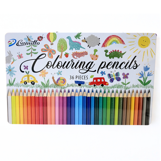 Camillo Coloured Pencils in Tin 36 Pack