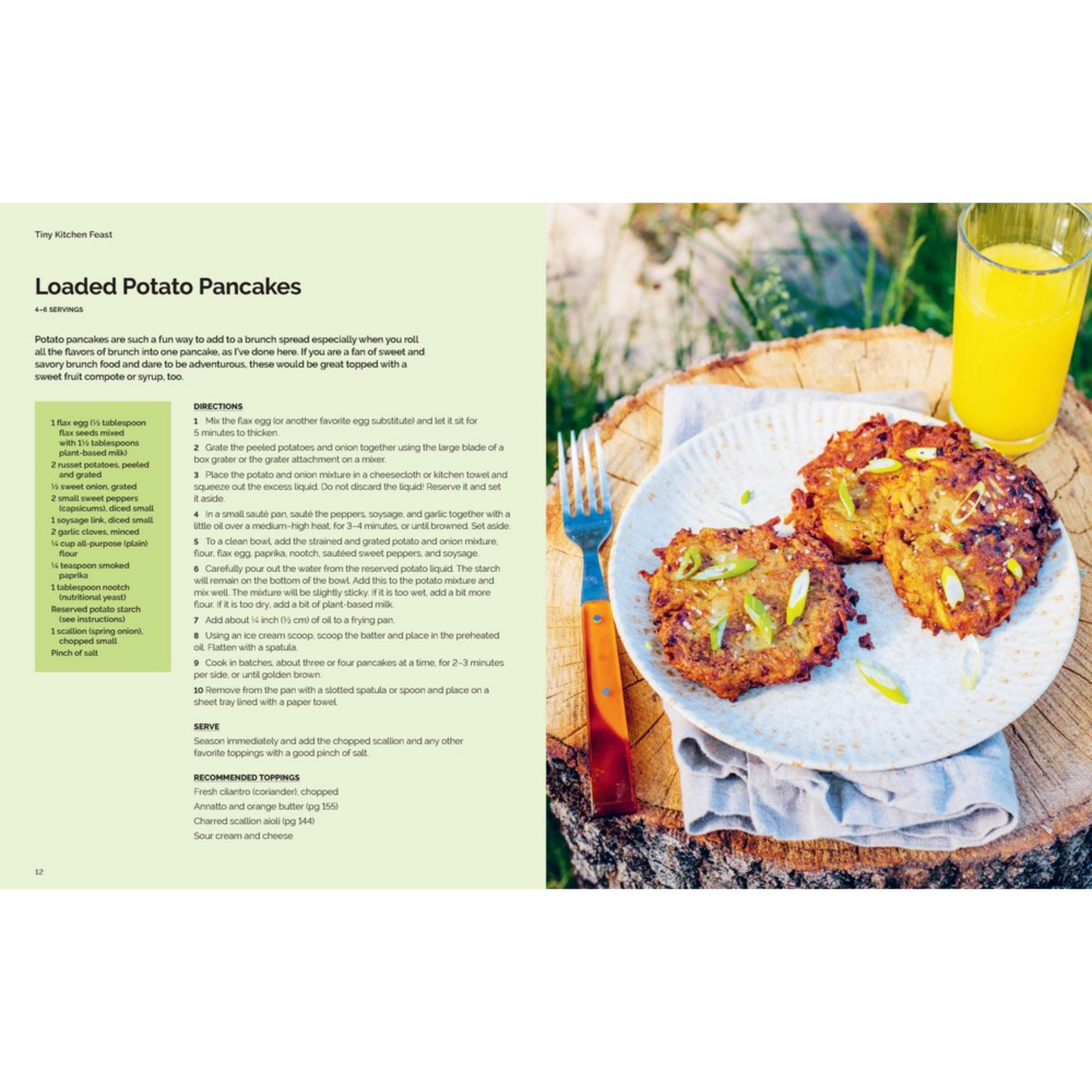 Tiny Kitchen Feast : Plant-Based Recipes from a Travelling Chef