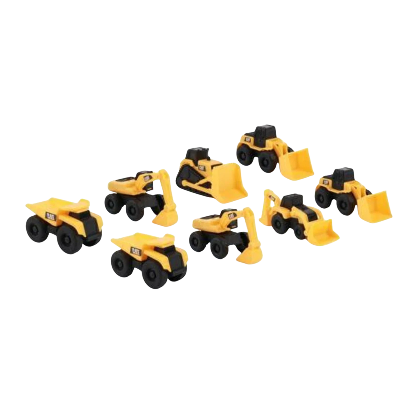 CAT Mini Trucks, Diggers & Machines 8-Pack