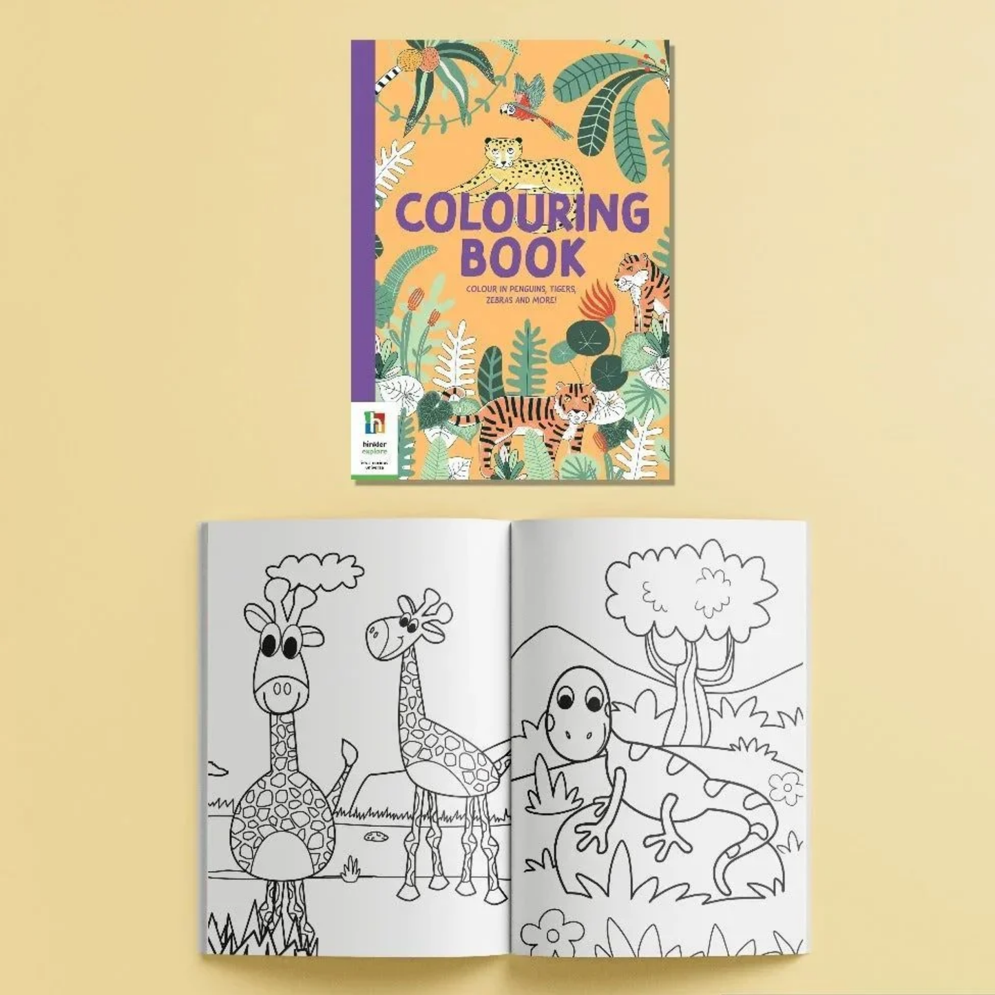 Kids Travel Colouring & Activity Case
