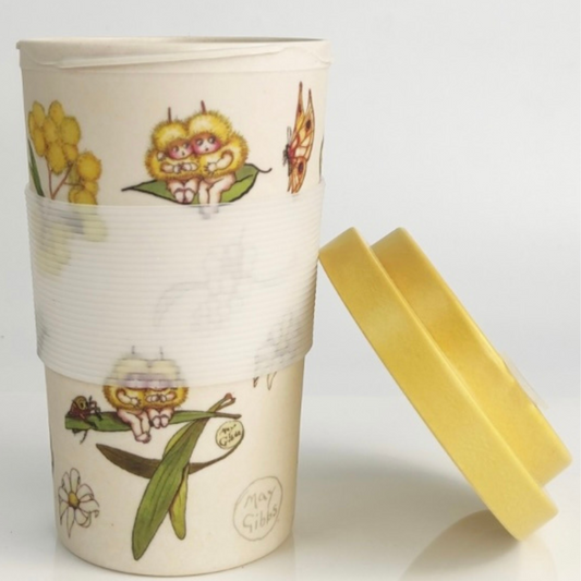 May Gibbs Bamboo Travel Mug