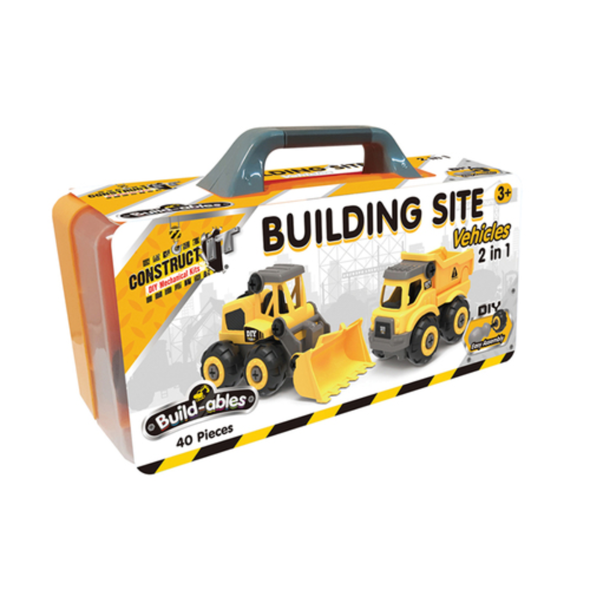 Buildables Truck Set & 2-in-1 Site with carry case